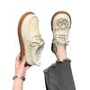 Nuevos Zapatos de Malla Nicho Estilo Mori Primavera y Verano Transpirables Huecos Algodón y Lino Sandalias Apiladas Zapatos Artísticos de Estudiante para Mujer Suela Gruesa