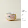 Taza maestra de flor de loto rosa pintada a mano por Ino Kiyomatsu, taza de té de cerámica de alta estética, juego de té casero de alta gama