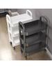 Estantería de Almacenamiento para Ventosas de Salón de Belleza Lavabo Blanco Salón Tres Niveles Herramientas de Salón de Belleza Carrito de Belleza