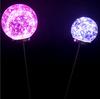 Lâmpada de Junco de Fibra Óptica LED à Prova d'Água para Exterior Lâmpada de Junco com Bola de Fio de Cobre Luminoso Lâmpada de Paisagem Lâmpada de Gramado Lâmpada de Inserir no Solo