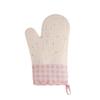 Guantes de Silicona a Cuadros con Forro de Algodón Transfronterizos, Resistentes a Altas Temperaturas, Aislantes del Calor, Guantes para Horno de Horneado y Microondas, Suministro Directo del Fabricante