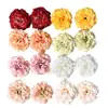 Cabezas de Flores de Clavel Artificiales Flores Falsas Materiales para Manualidades DIY Flores para Fotografía de Hortensias Decoración de Bodas