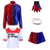 Esquadrão Suicida Fantasia da Arlequina Menina Palhaça Roupas Cosplay Traje Cosplay