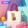 Bolsa Tote de Lona con Logo Personalizado, Bolsa Tridimensional Portátil, Bolsa Tridimensional de Mano, Bolso de Mano de Lona, Bolsa de Lona de Gran Capacidad