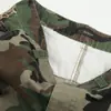 Calças de Trabalho Retas Camufladas Estilo Retro Americano 11Kn para Homens e Mulheres, Calças Cargo Casuais Largas com Patchwork Estampado de Leopardo Moda de Rua