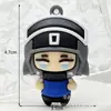 Chaveiro Figurine Caixa Surpresa Delta Force Personagem Delta Force Desenho Animado Borracha Macia 3D Chaveiro