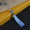 Chapéu com Borla de Coroa de Metal Liga Nó Chinês Acessórios de Borla Marcador de Página Acessório de Cabelo Pingente de Celular Borla Atacado