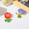 Insígnia de Girassol Mais Vendida da Amazon Íris Crisântemo Flor Mil Vacas Broche de Flor de Rosa Insígnia de Metal