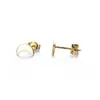 Pendientes de Luna con Aguja de Plata S925 Transfronterizos Europeos y Americanos para Mujer, Moda Simple, Lindos, de Nicho, Pendientes de Media Luna, Pendientes