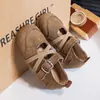 Zapatos Mary Jane para Niñas, Nuevos Zapatos de Cuero con Suela Suave de Otoño, Zapatos Planos de Boca Baja para Niños de 3-6-12 Años, Zapatos de Princesa para Niñas Pequeñas