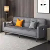 Sofá cama plegable multifuncional, cama individual simple de tela de doble propósito para sala de estar, apartamento de alquiler, dormitorio, cama plegable para espacios pequeños