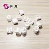 Cesta de escoamento com fivela de ferro de 4MM, conexão de malha com fivela de ferro, plugue de borracha de furo duplo de plástico