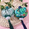 Bolsa vacía con diseño de pintura china creativa para el Festival del Bote del Dragón, repelente de mosquitos, accesorios portátiles para el coche y el dormitorio, regalo