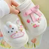 Venta al por mayor de fábrica Accesorios para Zuecos Flores para Zapatos Resina DIY Fresa Conejo Funda para Teléfono Móvil Pegamento Crema Material para Pasador Hecho en Casa