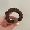 Lazo con estampado de leopardo para el pelo para mujer, cinta para el pelo de estilo de lujo de alta gama, cuerda para el pelo para peinar moños, goma elástica para el pelo, accesorio para el pelo