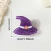 Pinzas para el pelo de dibujos animados de Halloween, pinzas pequeñas de araña y calabaza, pinzas para flequillo para fiestas navideñas, accesorios para el pelo divertidos y versátiles para mujeres