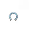 Brincos de Liga de Titânio G23 Estilo Doce Cool, Piercings de Cartilagem da Orelha, Piercings Labiais com Rosca Interna DIY, Joias de Luxo de Nicho Atacado