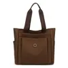 2026 Nueva Bolso de Mamá Elegante Versátil Gran Capacidad Viaje Diario Salida Bolso de Hombro Tote de Lona Tela Oxford para Mujer