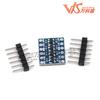 Módulo de conversión de nivel de 4 vías interconversión lógica bidireccional 3.3V a 5V a 3.3V IIC UART SPI
