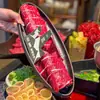 Hot Pot de Carne Famoso na Internet com Fogareiro Cerâmico Único em Formato de Pé e Louças Cerâmicas em Estilo Rústico para Preparação do Hot Pot