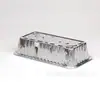 Caja de Almuerzo de Papel de Aluminio para Barbacoa, Papel de Estaño, Fideos de Champiñón Enoki y Almejas, Resistente a Altas Temperaturas, Bandeja de Horneado Desechable, Específica para Horno, No Requiere Lavado