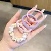 Gomas para el pelo muy elásticas y no dañinas para niños, gomas altas para coleta, cuerdas para el pelo para niñas, diademas para niñas pequeñas