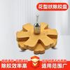 Disco Neumático para Remover Pegamento Quitar Pintura de Coche Calcomanía Rueda de Goma Disco Abrasivo Herramienta de Pulido Rueda Eléctrica para Remover Pegamento