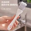 Cepillo de limpieza especial para campanas extractoras, cabezal de cepillo en forma de V para eliminar grasa, cepillo de limpieza para rejillas de cocina y parrillas de barbacoa, nailon blanco