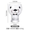 Taza de Cristal Creativa Famosa en Internet Taza de Agua Postre Taza para Bebidas Frías Estudiante Desayuno Dibujos Animados Lindo Oso Personalizada Taza de Cerveza