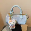 Bolsa Tote Pequena Super Popular para Trabalho para Mulheres, Novo Modelo 2026, Bolsa de Ombro Versátil da Moda de Nicho, Bolsa Transversal para o Dia a Dia de Primavera