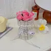 Xiao Xiang Feng Buquê Seco de Sabão Decoração Três Rosas Pequeno Buquê Aniversário Dia dos Namorados Flor Eterna Presente