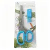 Tijeras de cocina para el hogar, tijeras de cinco capas para cebolleta, cortador de alimentos multifuncional de acero inoxidable, tijeras para cebolleta y cilantro