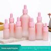 5ml100ml degradê rosa garrafa de óleo essencial essência líquido sub-garrafa de plástico conta-gotas portátil loção spray