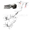 Adecuado para Jeep 14-22 luces libres silenciador de escape orejetas de elevación 6814191919AB 68141918AB