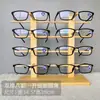 Estante para Lentes Estante de Exhibición Estante de Almacenamiento de Madera Maciza Accesorios de Exhibición Estante de Pared para Gafas de Sol Almacenamiento Caliente