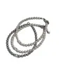 Pulseira de pérolas Swarovski em formato de cubo de açúcar para mulheres, design de nicho de luxo leve, pulseira de pérolas finas requintada e versátil