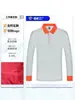 Camiseta base publicitaria personalizada, cálida y de secado rápido, ropa de trabajo de otoño e invierno para hombre, top térmico holgado con cuello alto