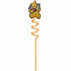 Dibujos animados Winnie the Pooh Pajitas Espirales de Colores Pegatinas Creativas para Pajitas Decoración de Fiesta Pajitas Curvas Venta al por Mayor Transfronteriza