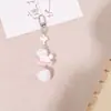 Llavero de Pony Estilo Año Nuevo, Llavero Creativo de Animal de Peluche, Lindo Colgante para Bolso, Llavero de Bola de Pelo, Venta al por Mayor de Regalos