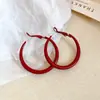 Brincos Acrílicos em Formato C, Europeus e Americanos, Transfronteiriços, Agulha de Prata, Modernos, Simples e Versáteis, Brincos Elegantes, Brincos de Design de Nicho