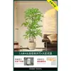 Planta en Maceta de Piso Nandina Domestica, Planta Verde Artificial Grande para Interiores, Decoración de Lujo Ligero para Sala de Estar, Árbol Artificial