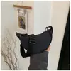 Bolsa de Bollo, Unisex, Bolso Cruzado de Moda y Sencillo, Bolso de Hombro Versátil de Tendencia Transfronteriza, Bolsa de Bollo de Gran Capacidad