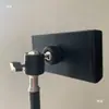 Interfaz de Cabeza de Bola de 17 mm Soporte Metálico para Trípode de Teléfono y Tableta Soporte de Escritorio Perezoso para Teléfono Cabezal