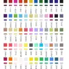 Plumones Yongci de Doble Punta a Base de Aceite Set de 36 Colores Marcadores Grandes con Líquido de Recarga Venta Directa de Fábrica Precio Especial