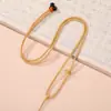 Tendência Nacional Cordão para Pingente Tecido à Mão DIY Ajustável Pingente de Jade Corda de Colar Novo Estilo Chinês Corda de Colar