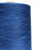 Jinqi Lana Quemada Algodón Mercerizado Gasa Algodón de Fibra Larga 60s/2 Azul Pluma Sin Pelo Gasa de Algodón