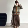 Conjunto de otoño para niñas 2026 nuevo elegante suéter cárdigan de otoño para niños y pantalones de pierna ancha conjunto de dos piezas para niños mayores