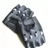 Guantes de Medio Dedo con Remaches de Personalidad para Actuación Escénica Infantil Unisex Punk Estilo Coreano Street Dance Guantes sin Dedos de Moda