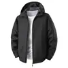 Chaqueta con Capucha Logo Personalizado Chaqueta de Primavera y Otoño Exterior Talla Grande Ropa de Montañismo Transfronteriza Chaqueta para Hombre Bordar