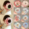 Scrunchie súper lindo y moderno para mujer, liga para el cabello dopamina de 10 CM, fresco y lindo, colorido, accesorio para el cabello de alta gama